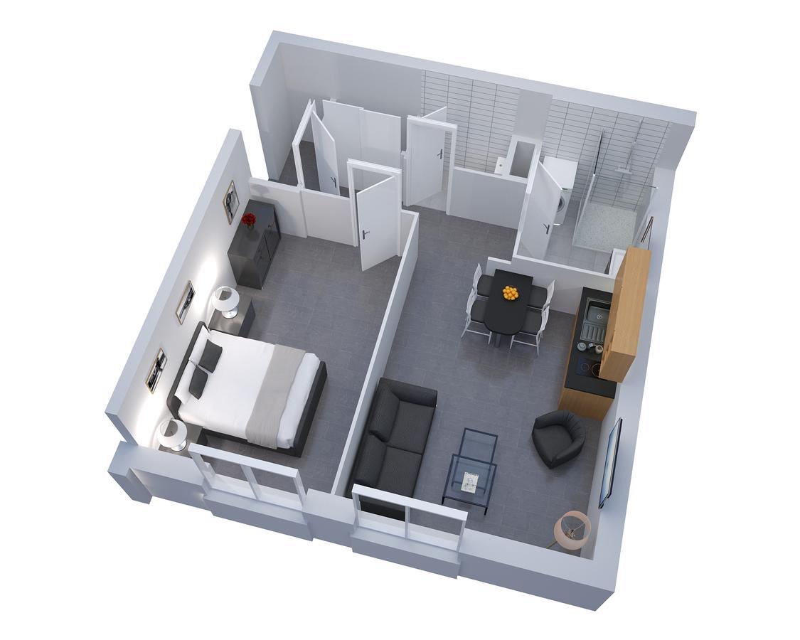 Memorial-Sleep In Normandie Apartment ก็อง ภายนอก รูปภาพ