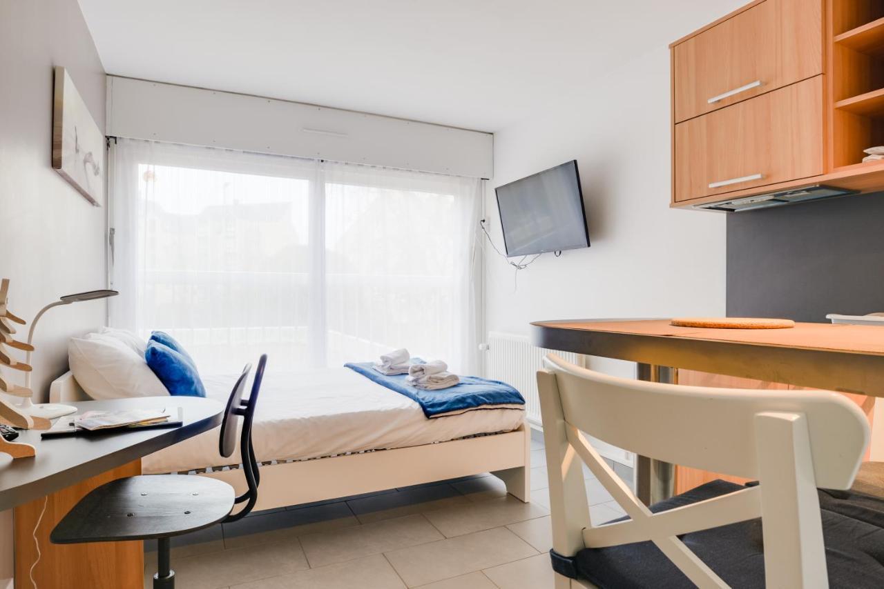 Memorial-Sleep In Normandie Apartment ก็อง ภายนอก รูปภาพ
